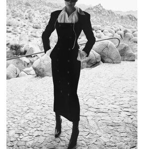 EUC Helsa The Hourglass Long Coat -